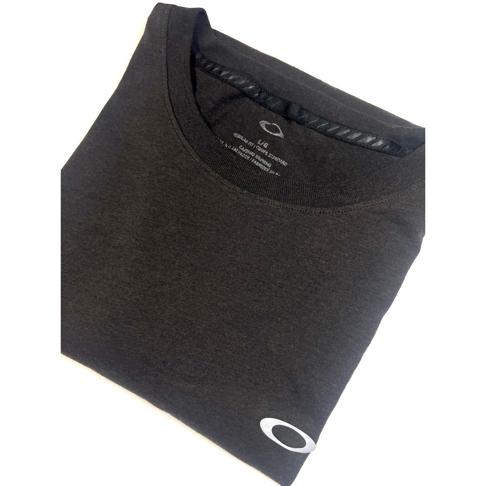 Oakley Eyewear Functional System TShirt Mens Large Gray Short Sleeve Regular Fit